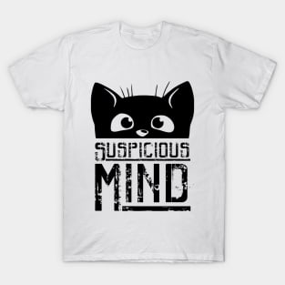 Suspicious Catnip Made Me Do It Funny Cat T-Shirt